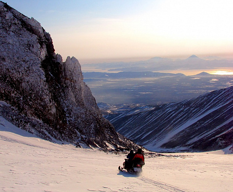 Adventure  on dog-sleds  to the upper  part  of  the river  Kitilgina  of  Milkovsky district, Central Kamchatka