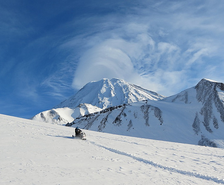 Adventure  on dog-sleds  to the upper  part  of  the river  Kitilgina  of  Milkovsky district, Central Kamchatka
